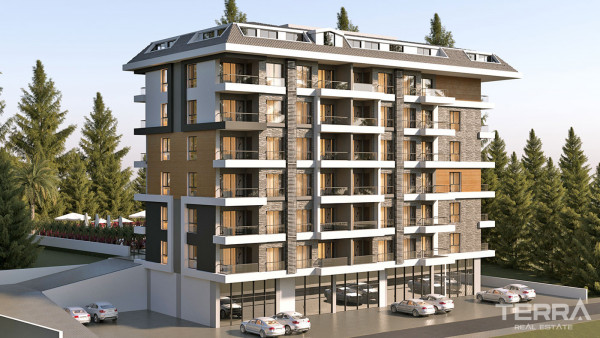 Modernly Designed Apartments in Alanya with High Investment Potential