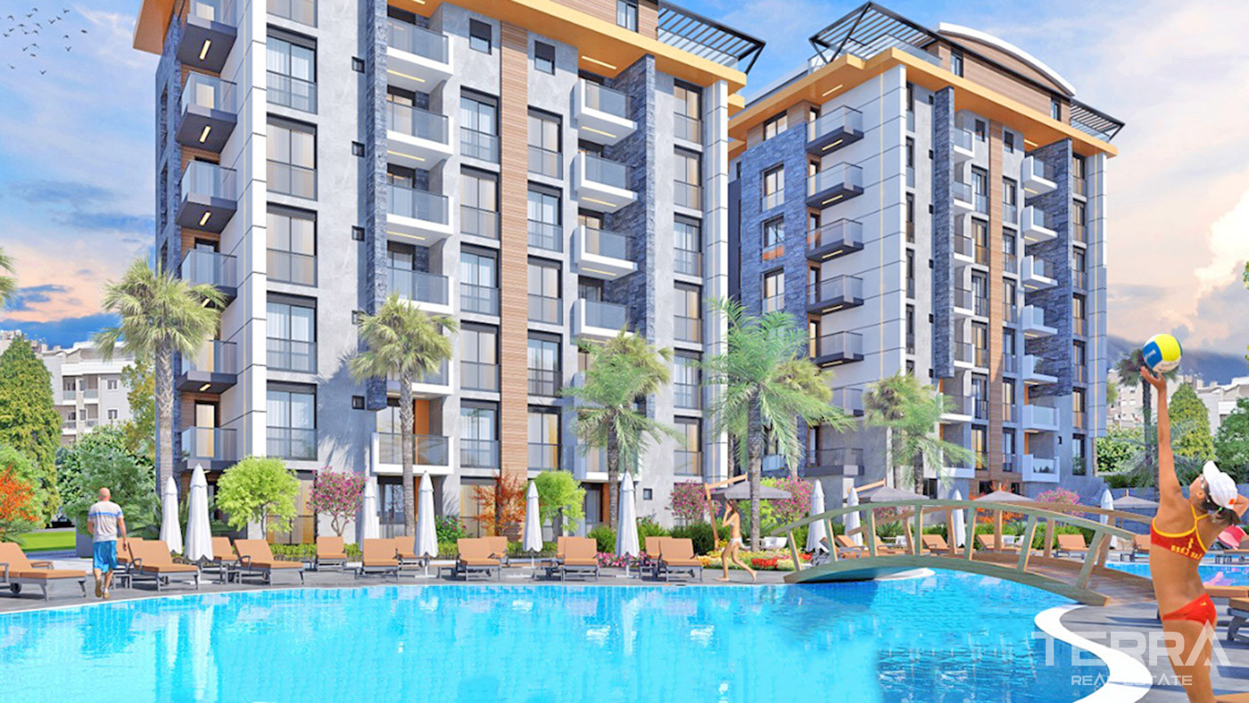 Luxury Apartments in Well-Equipped Residential Complex in Belek - 72763