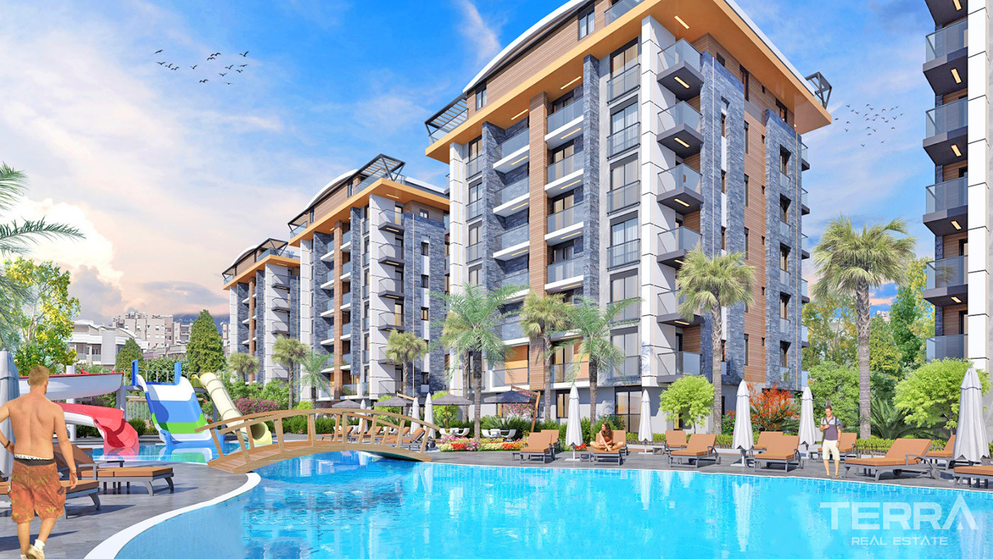 Luxury Apartments in Well-Equipped Residential Complex in Belek - 72764