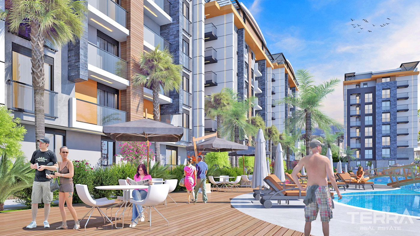 Luxury Apartments in Well-Equipped Residential Complex in Belek - 72768