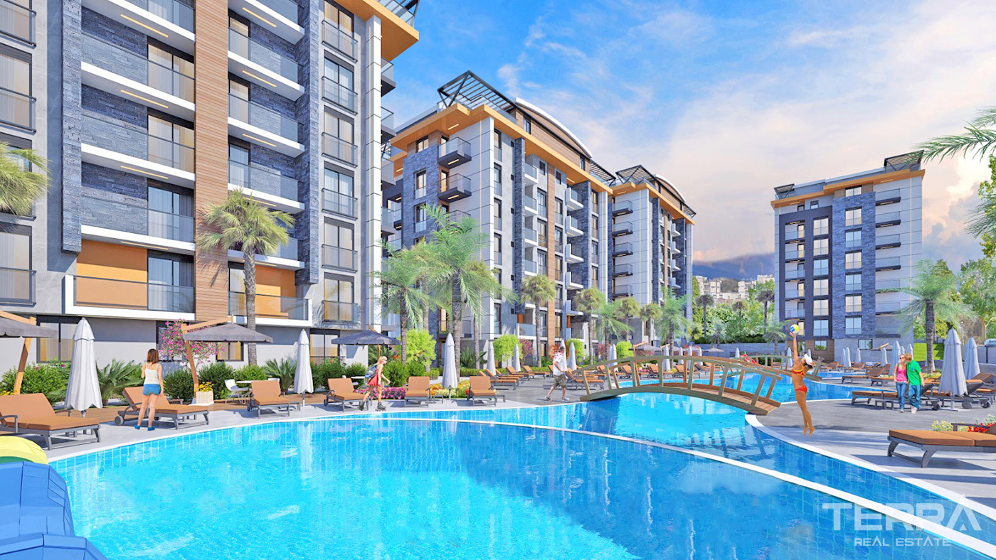 Luxury Apartments in Well-Equipped Residential Complex in Belek - 72772