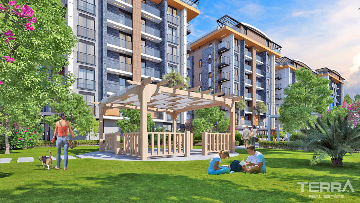 Luxury Apartments in Well-Equipped Residential Complex in Belek - 72779