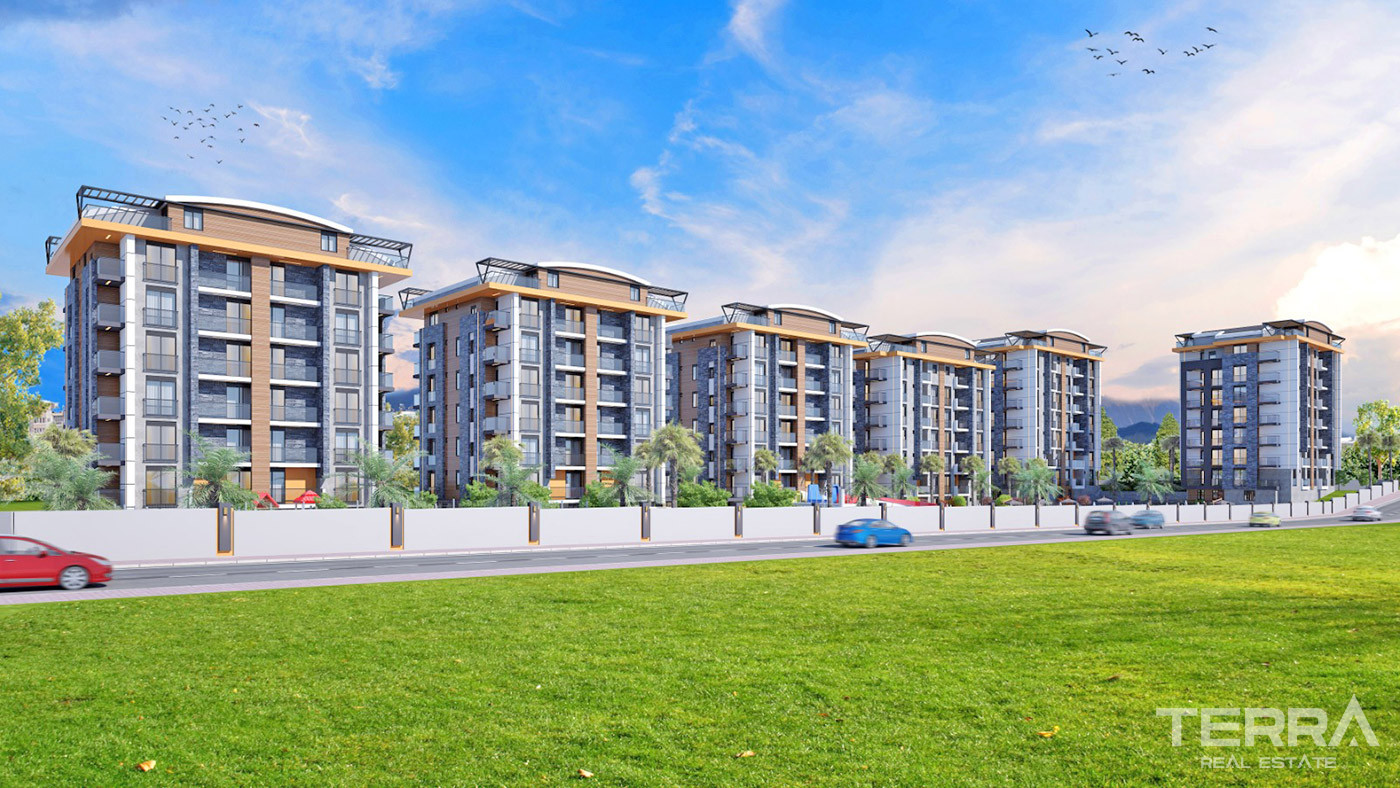Luxury Apartments in Well-Equipped Residential Complex in Belek - 72783