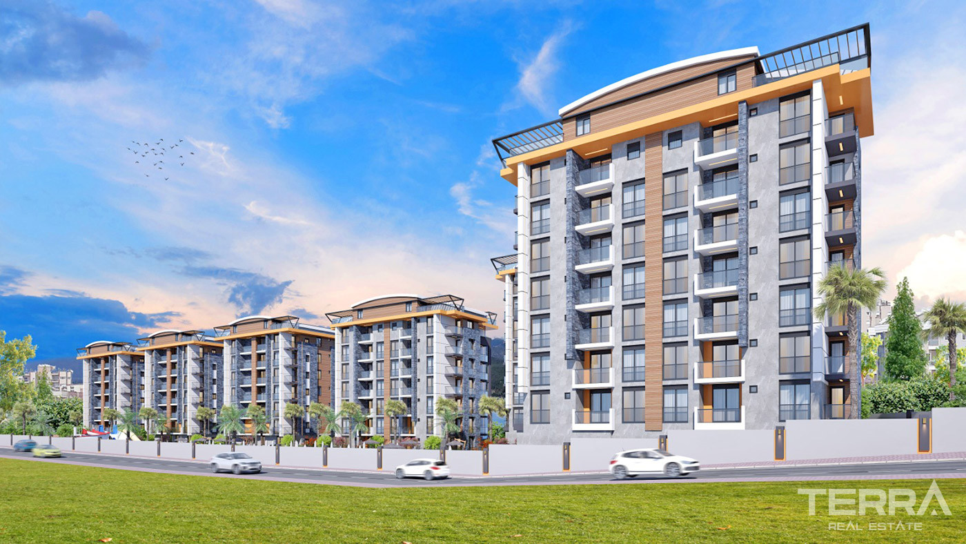 Luxury Apartments in Well-Equipped Residential Complex in Belek - 72784