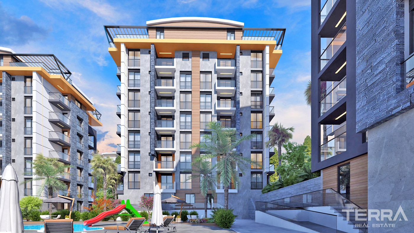 Luxury Apartments in Well-Equipped Residential Complex in Belek - 72785