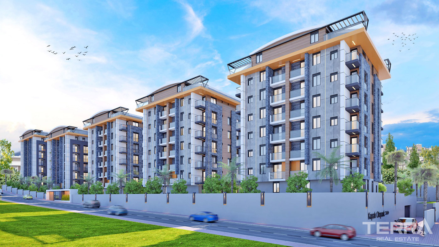 Luxury Apartments in Well-Equipped Residential Complex in Belek - 72786