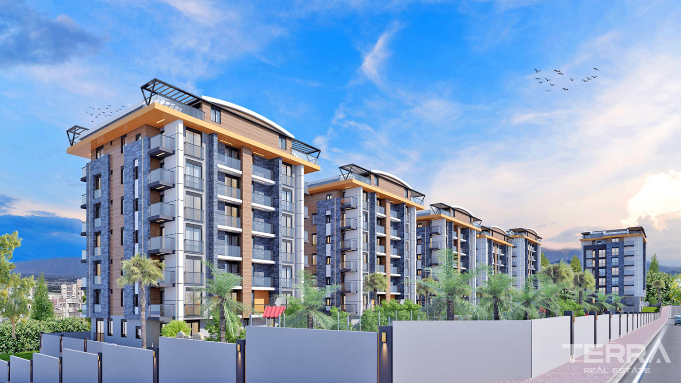 Luxury Apartments in Well-Equipped Residential Complex in Belek - 72788