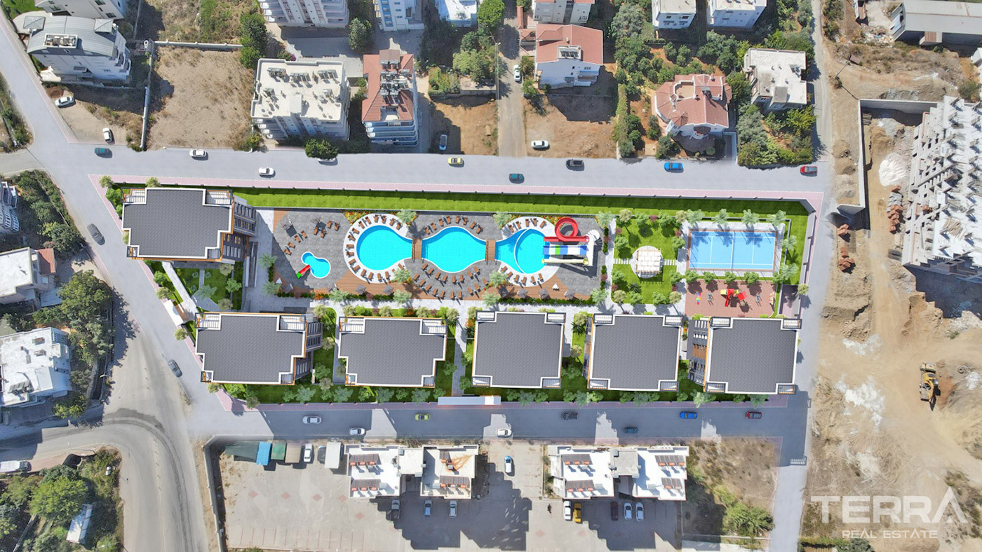 Luxury Apartments in Well-Equipped Residential Complex in Belek - 72795