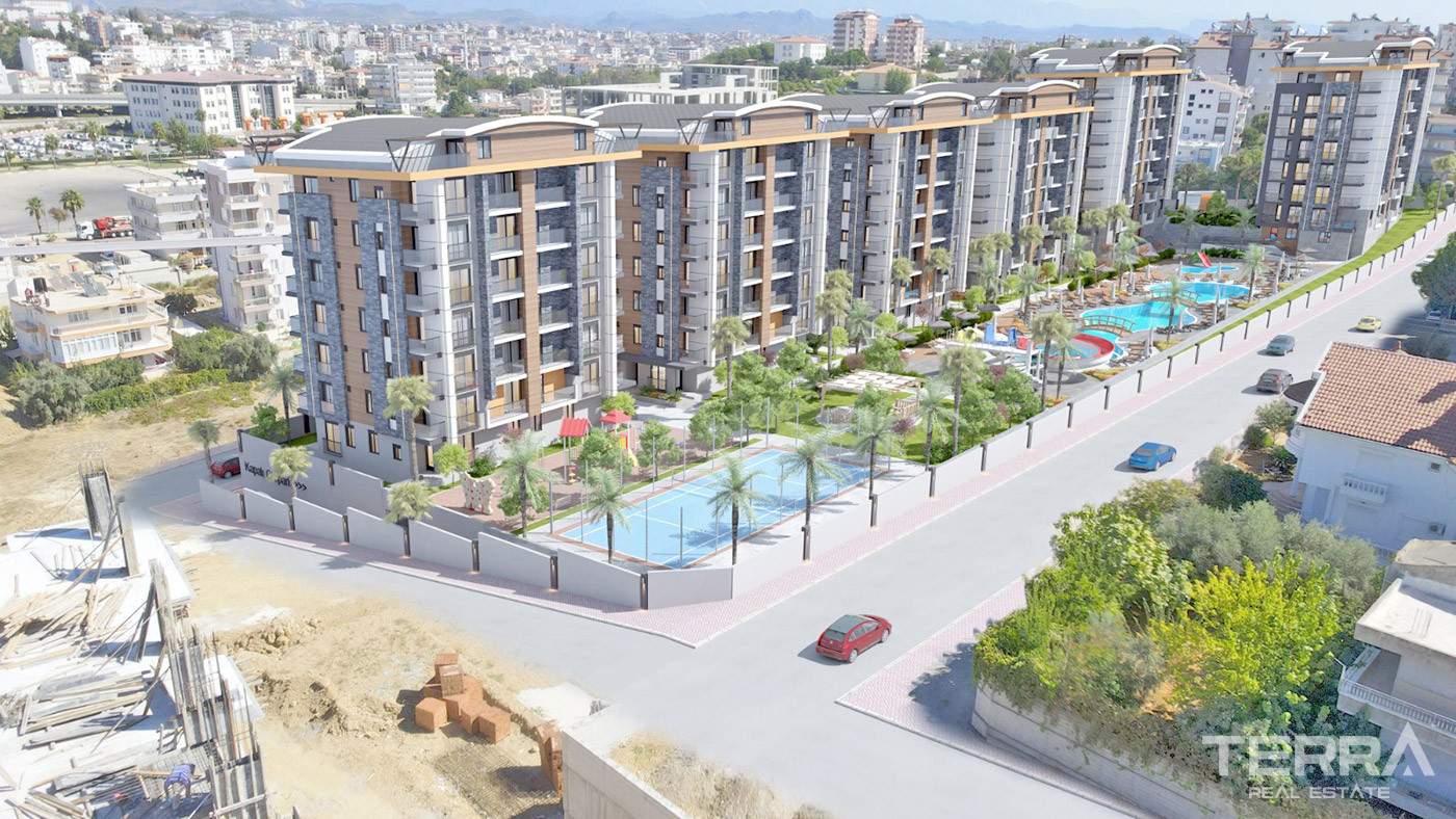Luxury Apartments in Well-Equipped Residential Complex in Belek - 72797
