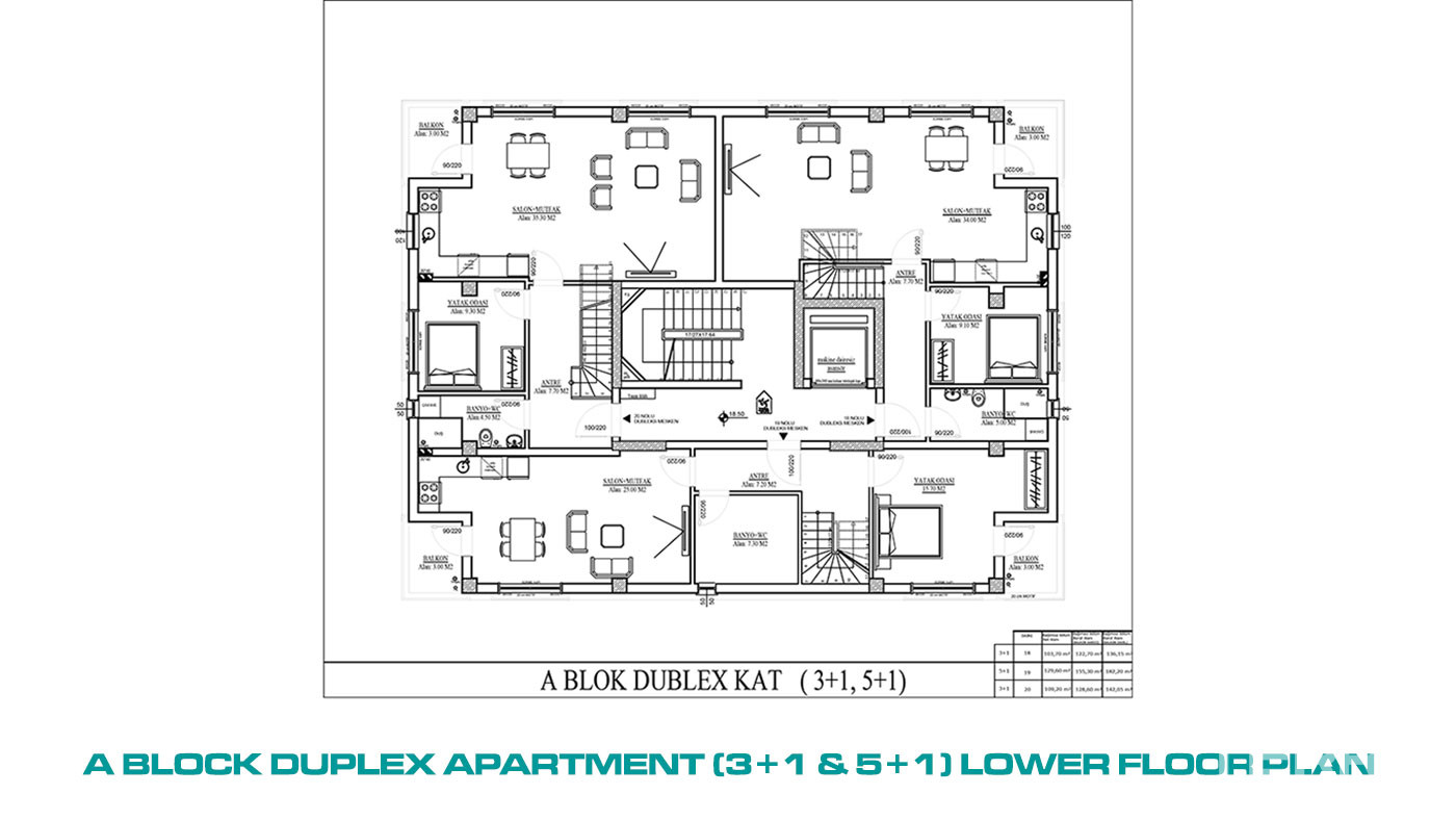 Luxury Apartments in Well-Equipped Residential Complex in Belek - 99384