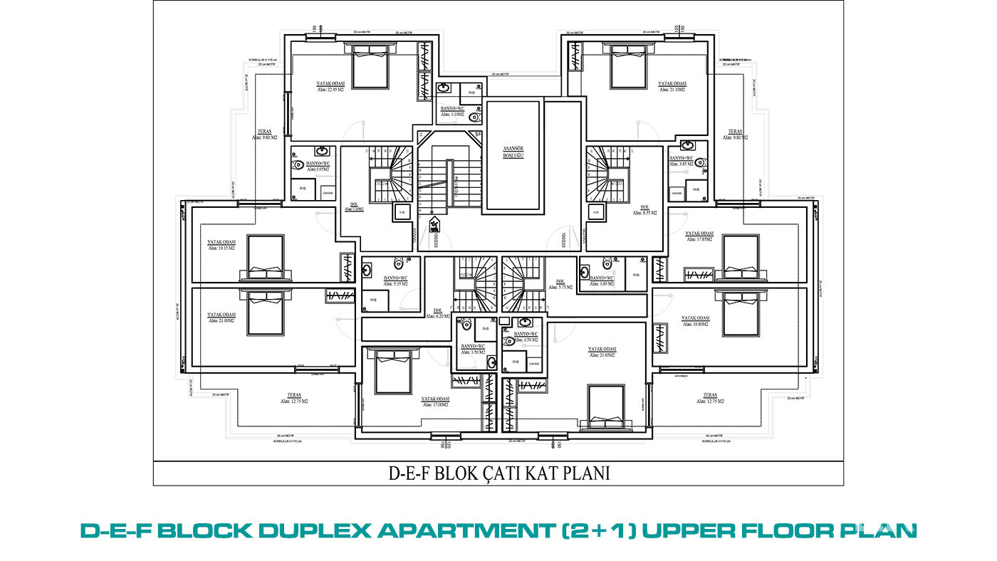 Luxury Apartments in Well-Equipped Residential Complex in Belek - 99387
