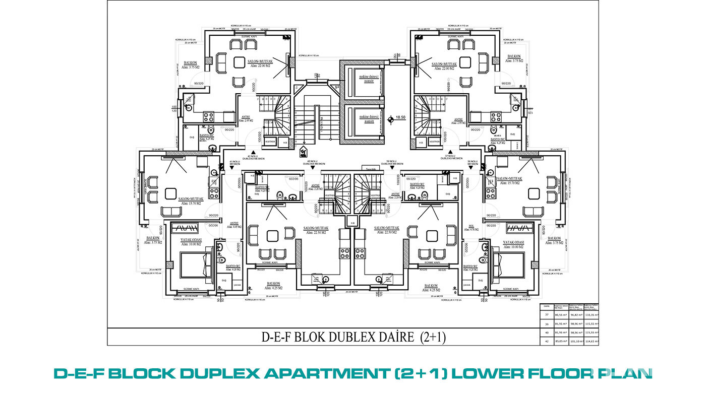 Luxury Apartments in Well-Equipped Residential Complex in Belek - 99388