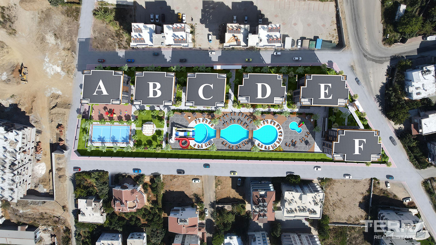 Luxury Apartments in Well-Equipped Residential Complex in Belek - 99396