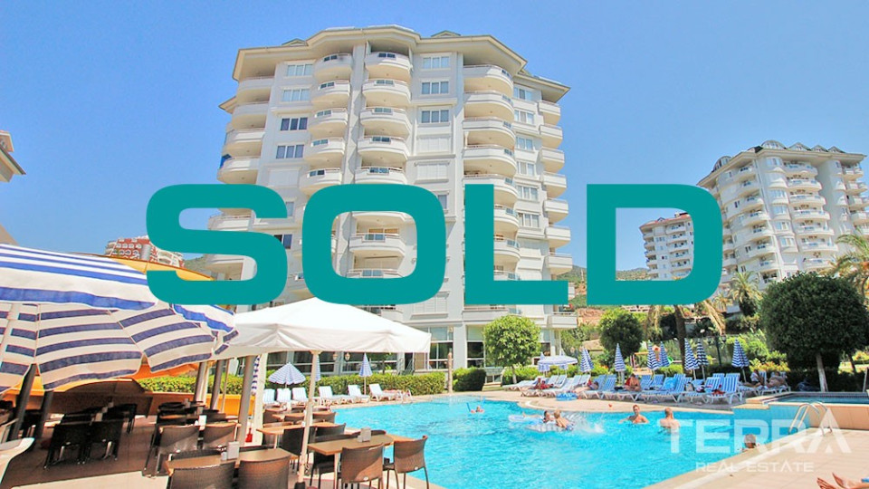 Bargain re-sale apartment for sale in Orange Garden Alanya