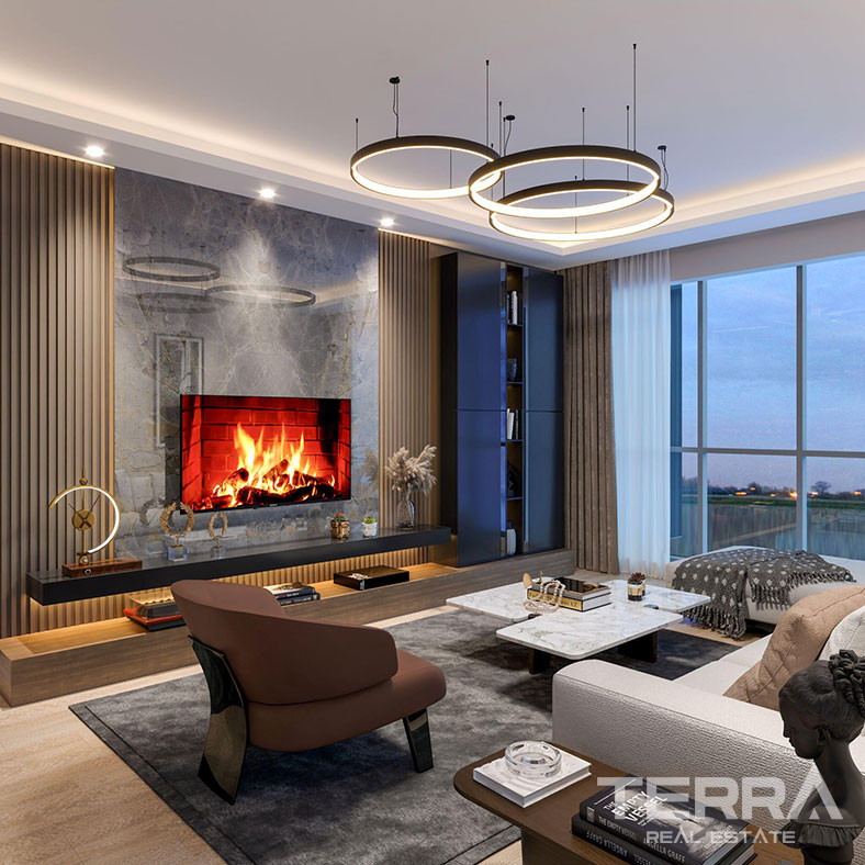 Mersin Apartments with Sea View 450 m from the Beach in Erdemli - 72507