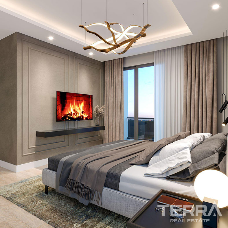 Mersin Apartments with Sea View 450 m from the Beach in Erdemli - 72510