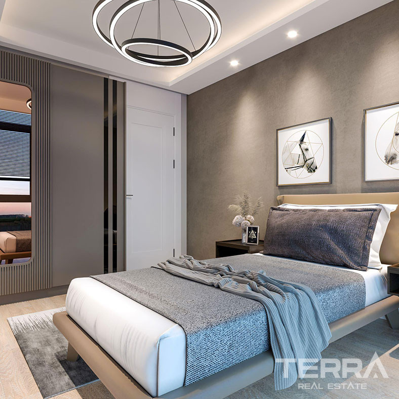 Mersin Apartments with Sea View 450 m from the Beach in Erdemli - 72512