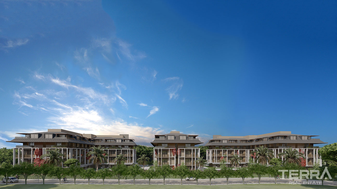 Elegant Complex of Investment Apartments in Alanya with White Goods - 92685