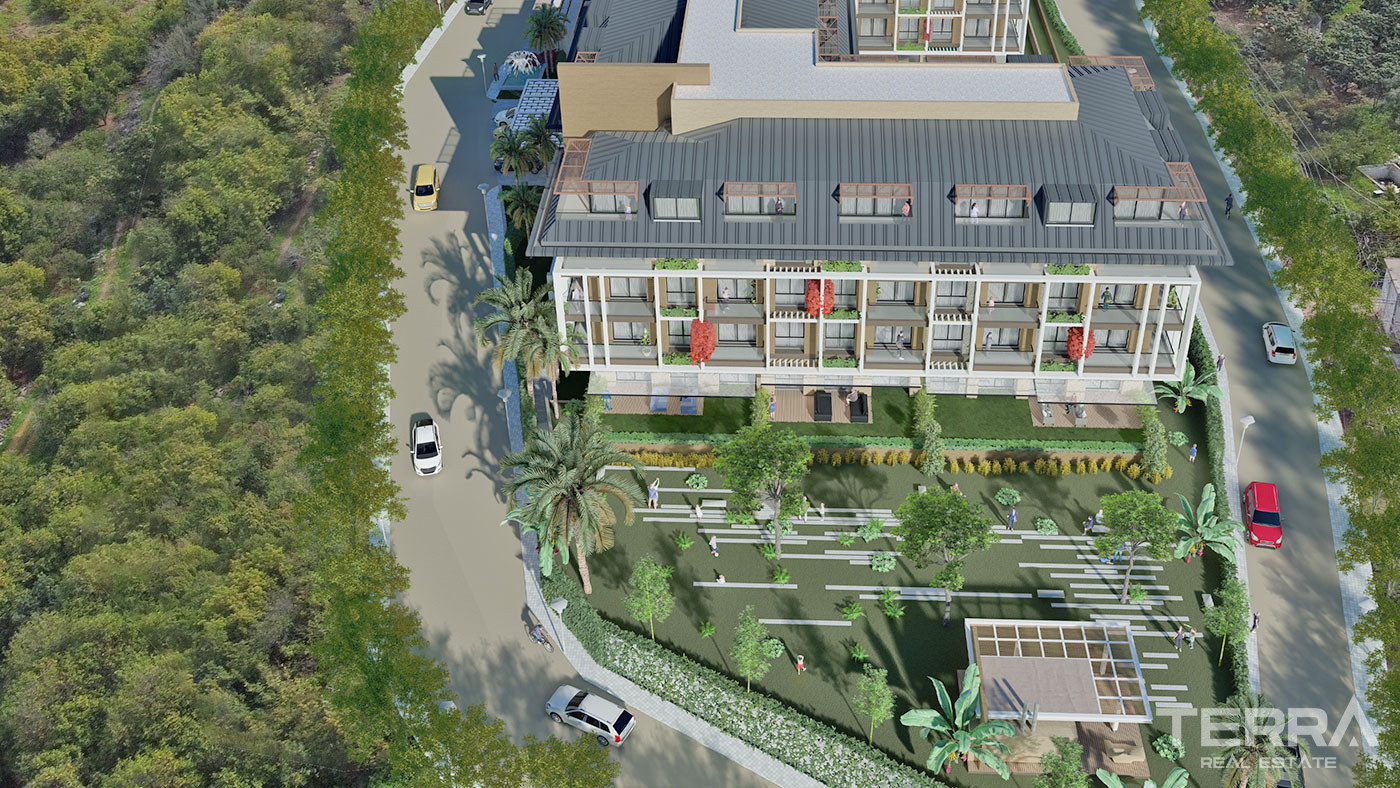 Elegant Complex of Investment Apartments in Alanya with White Goods - 92689
