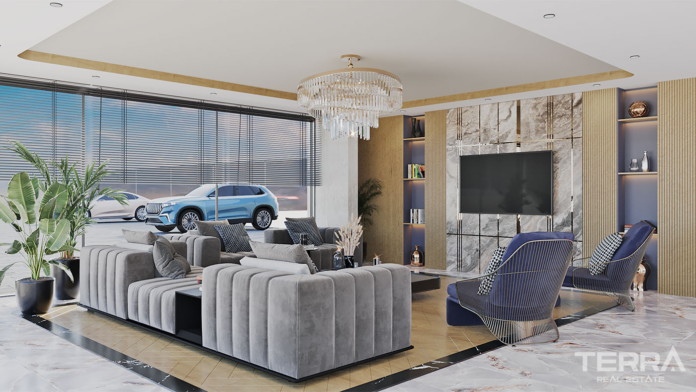 Elegant Complex of Investment Apartments in Alanya with White Goods - 92695