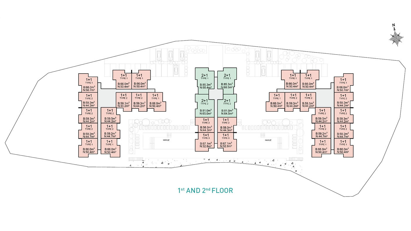 Elegant Complex of Investment Apartments in Alanya with White Goods - 92704