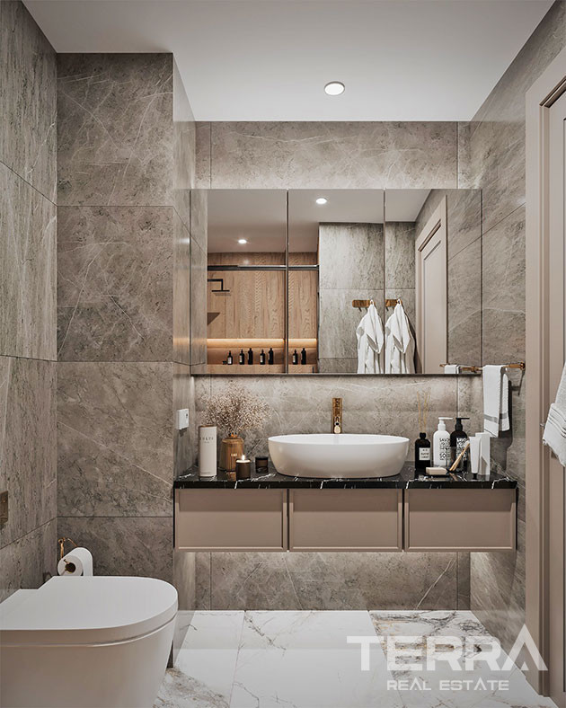 Elegant Complex of Investment Apartments in Alanya with White Goods - 92714