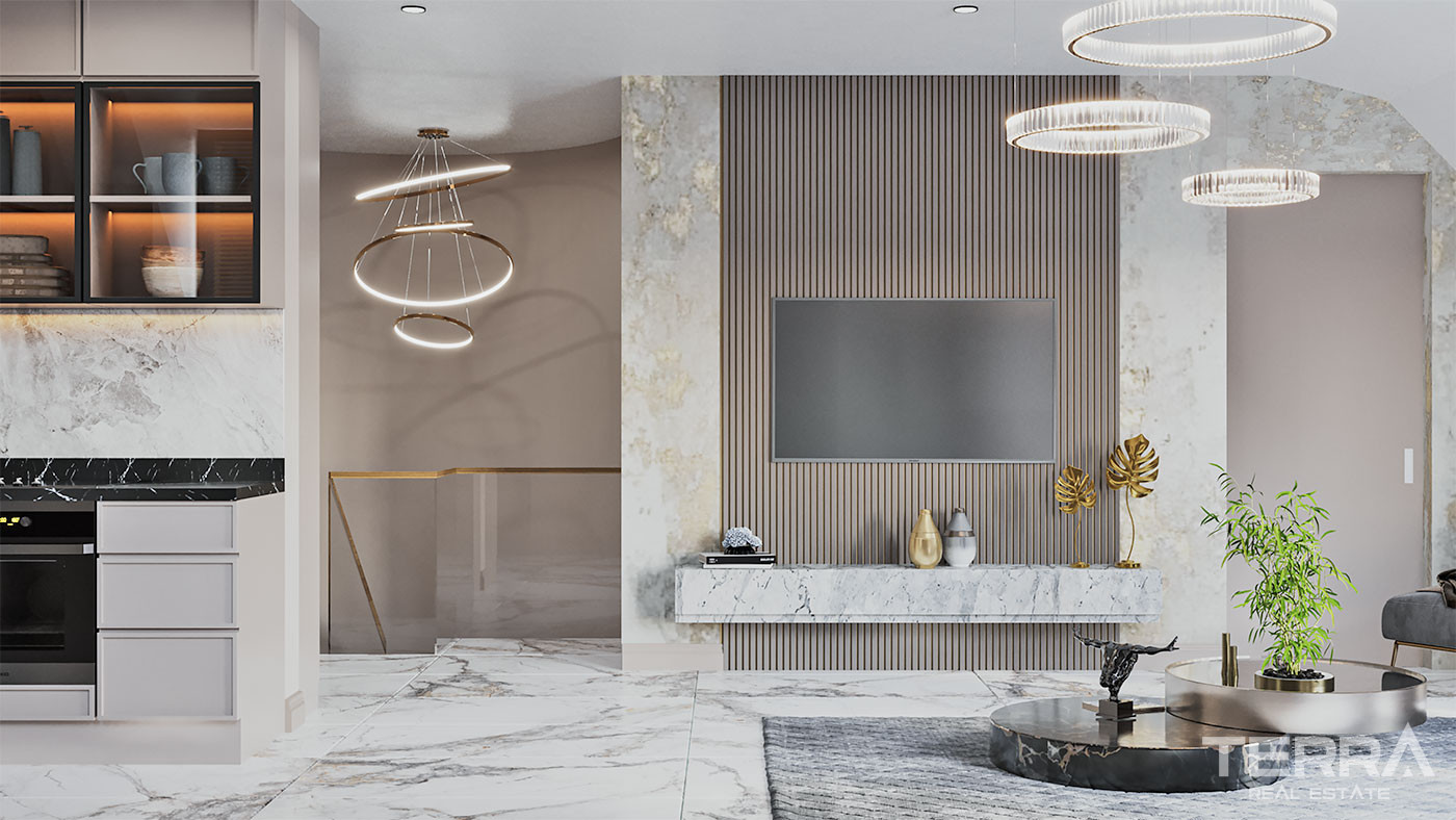 Elegant Complex of Investment Apartments in Alanya with White Goods - 92716