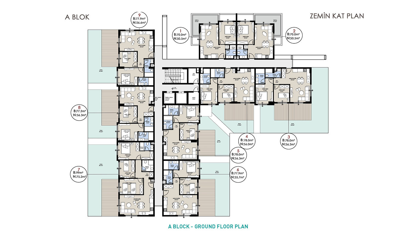 Elegant Complex of Investment Apartments in Alanya with White Goods - 92722