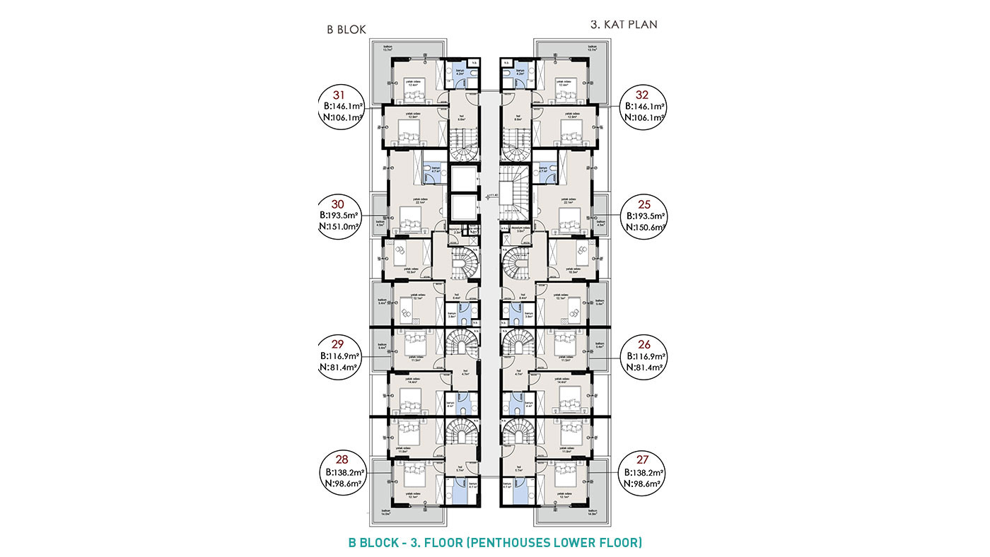 Elegant Complex of Investment Apartments in Alanya with White Goods - 92728