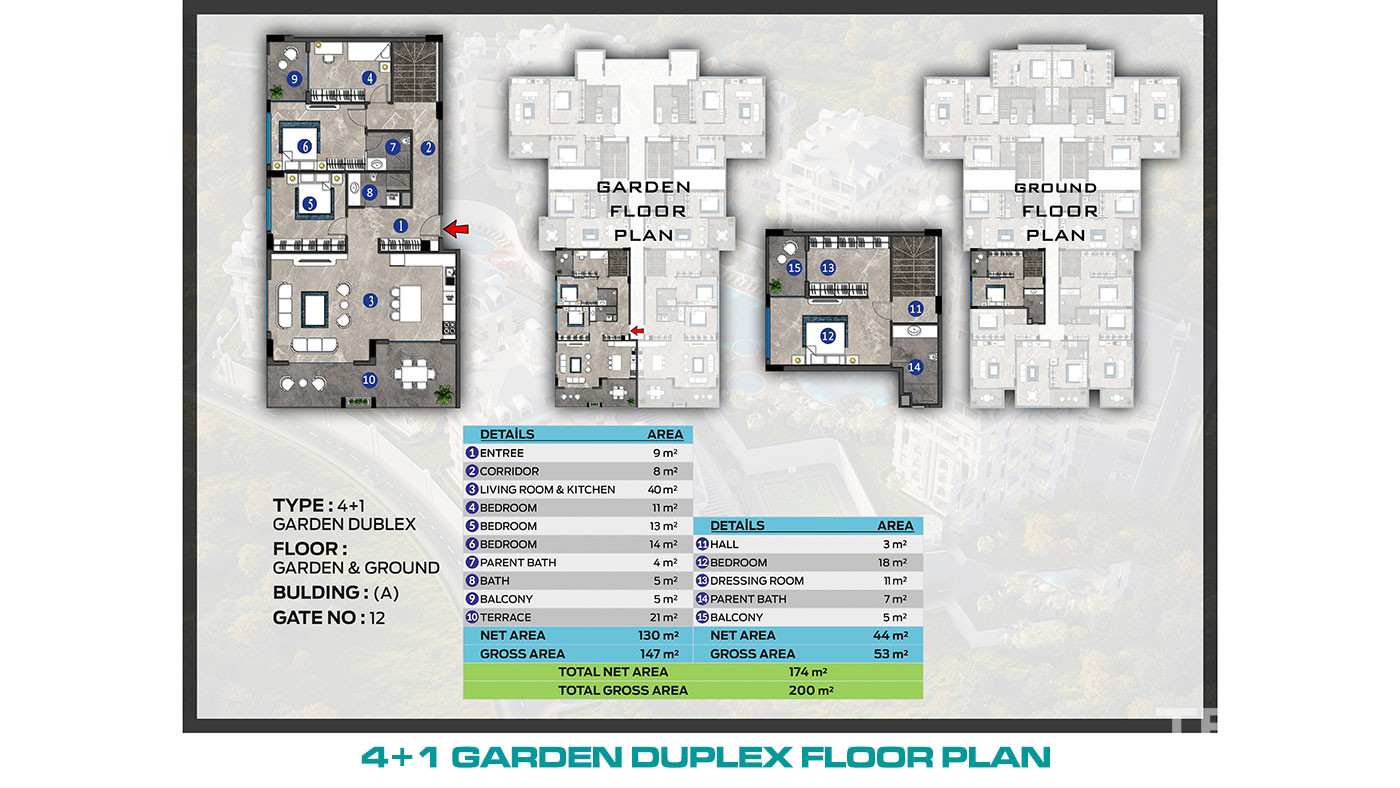 Apartments for Sale in Alanya Çıplaklı with Flexible Payment Plans - 72814
