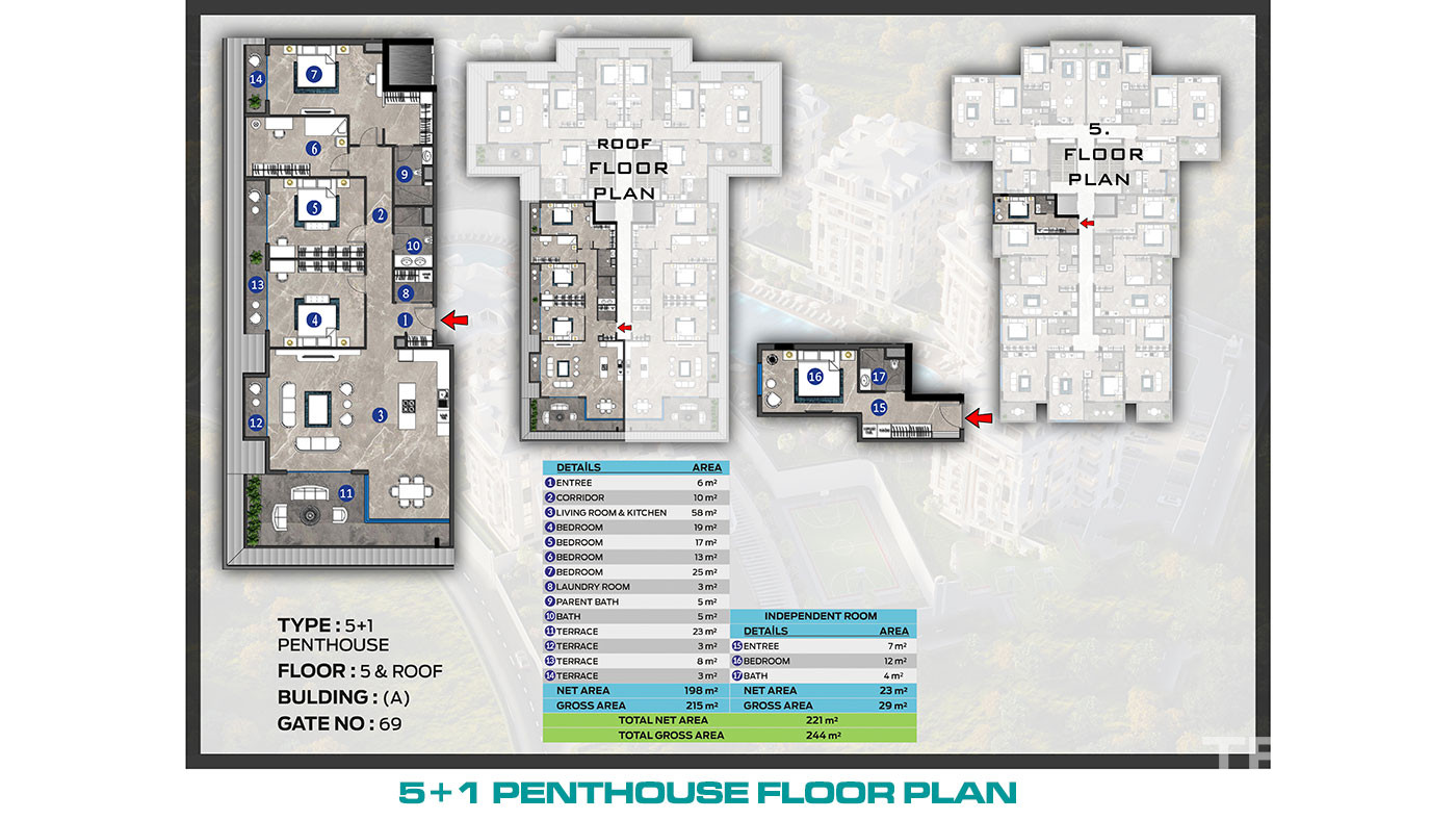 Apartments for Sale in Alanya Çıplaklı with Flexible Payment Plans - 72816