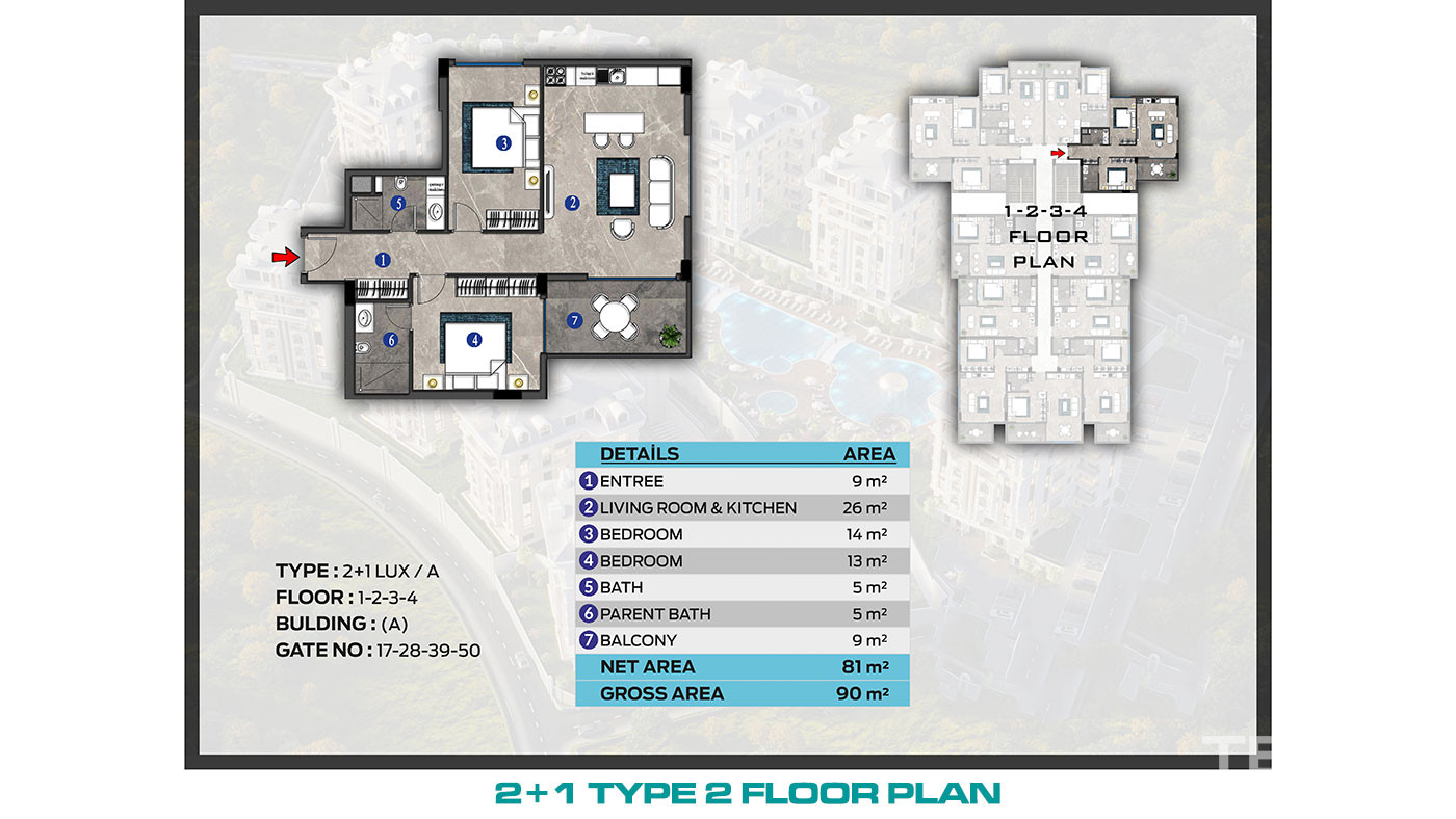 Apartments for Sale in Alanya Çıplaklı with Flexible Payment Plans - 72820
