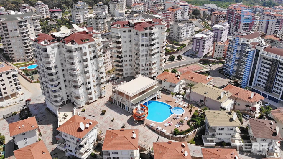 Furnished Sea View Alanya Apartment Close to the Beach in Cikcilli
