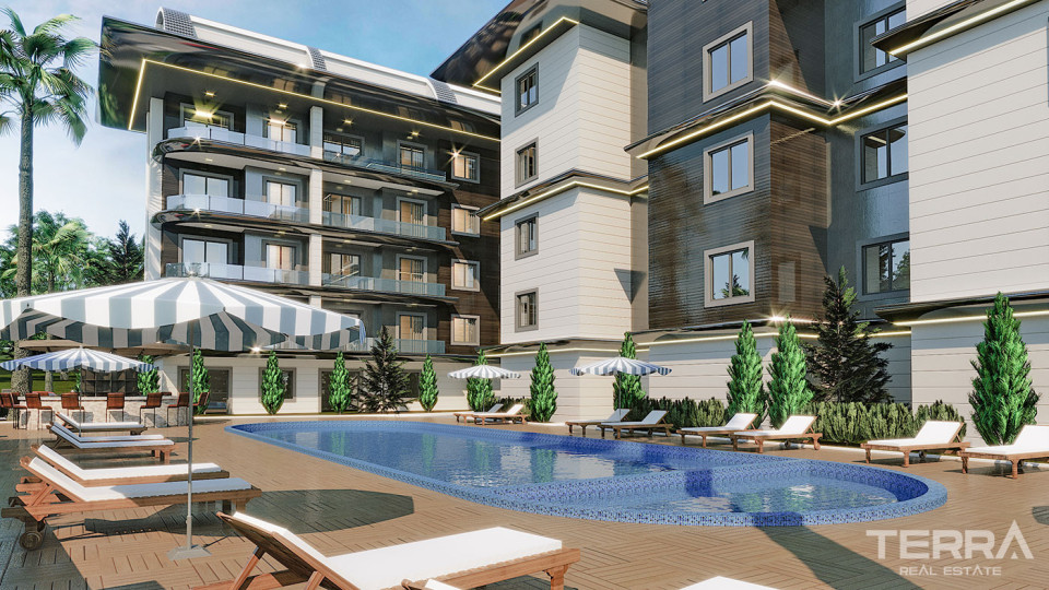 Central Alanya Apartments with Breathtaking Castle and Sea Views