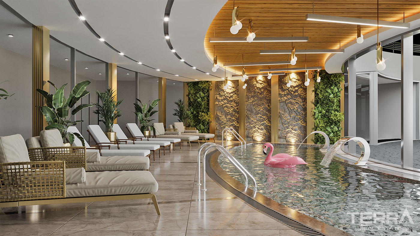 Luxury Flats in Central Oba, Alanya Only 350 m to the Beach - 72923