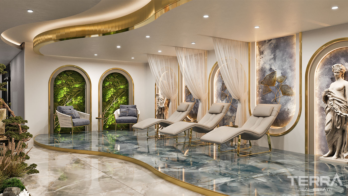 Luxury Flats in Central Oba, Alanya Only 350 m to the Beach - 72926