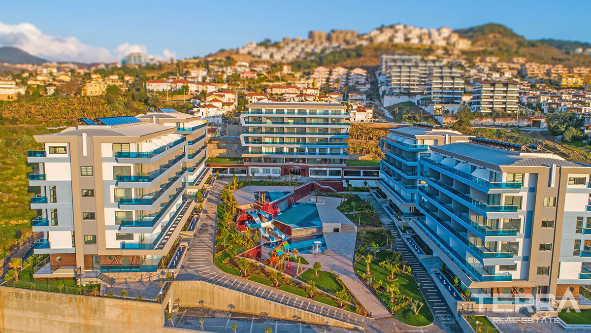 Möbliertes Alanya Apartment mit herrlichem Meerblick in Kargıcak - 73009