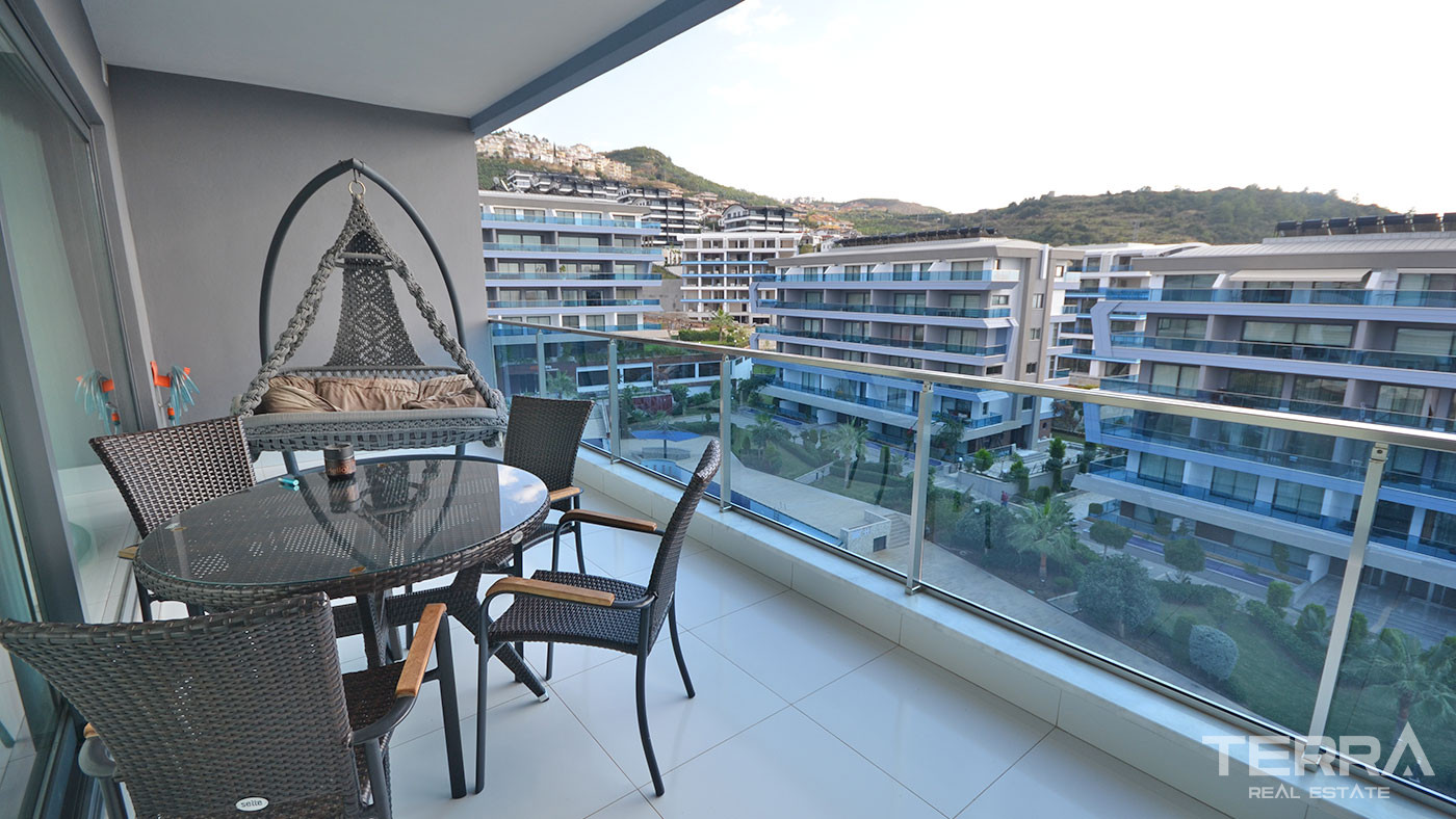 Möbliertes Alanya Apartment mit herrlichem Meerblick in Kargıcak - 73023