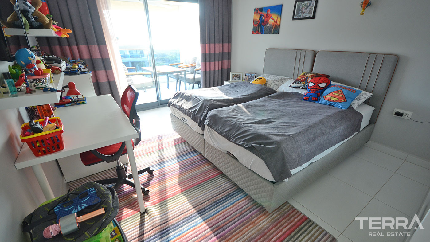 Möbliertes Alanya Apartment mit herrlichem Meerblick in Kargıcak - 73035
