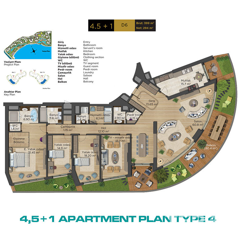 Key Ready Seafront Apartments with Magnificent Views in Istanbul - 73180