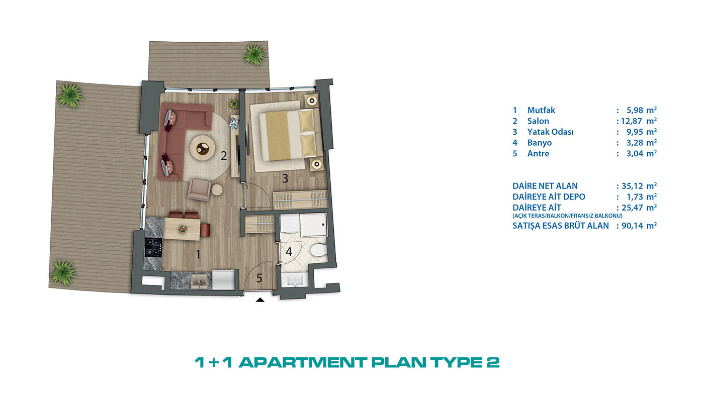 Central Apartments for Investment and Year-Round Living in Istanbul - 73067