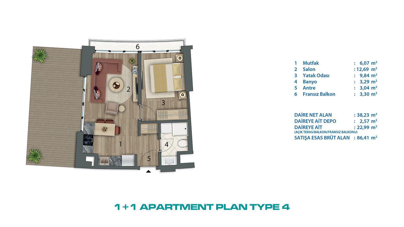 Central Apartments for Investment and Year-Round Living in Istanbul - 73073