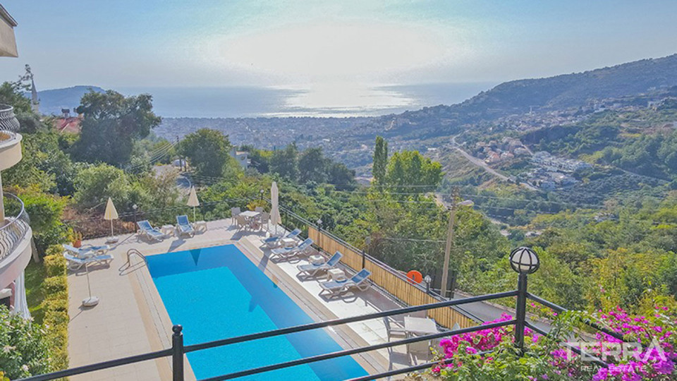 Bargain Priced Sea View Apartments Intertwined with Nature in Alanya