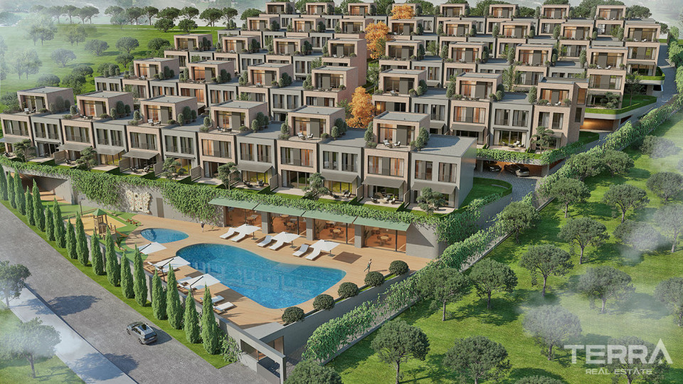 Exclusive Istanbul Houses with Spacious Living Spaces in Kurtköy