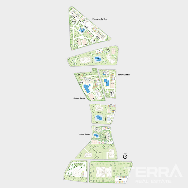 Lemon Garden — Apartments in Alanya, Cikcilli Neighborhood, Turkey - 116281