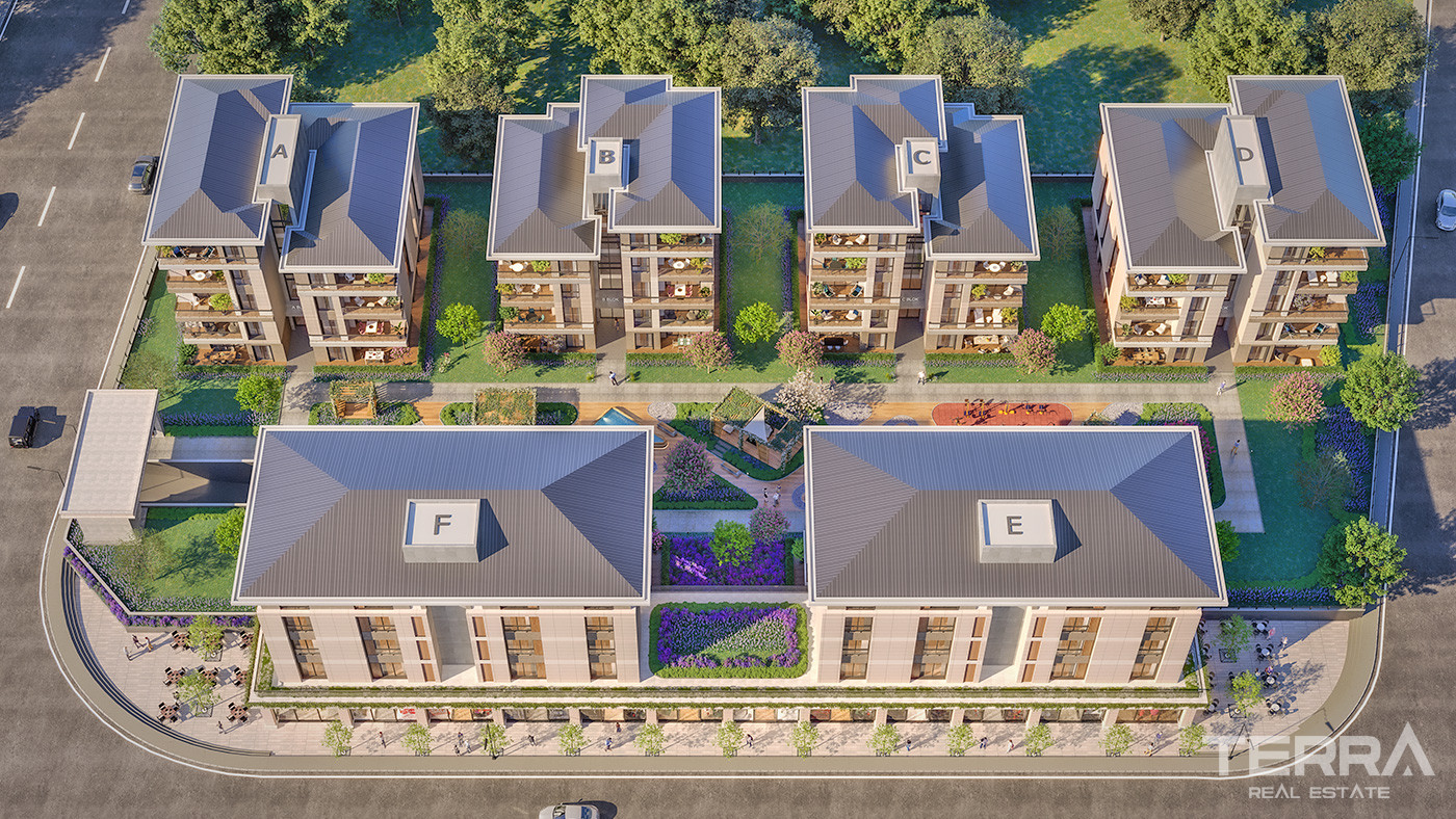 Low-Rise Flats with Luxurious Touches and Modern Design in Istanbul - 73401