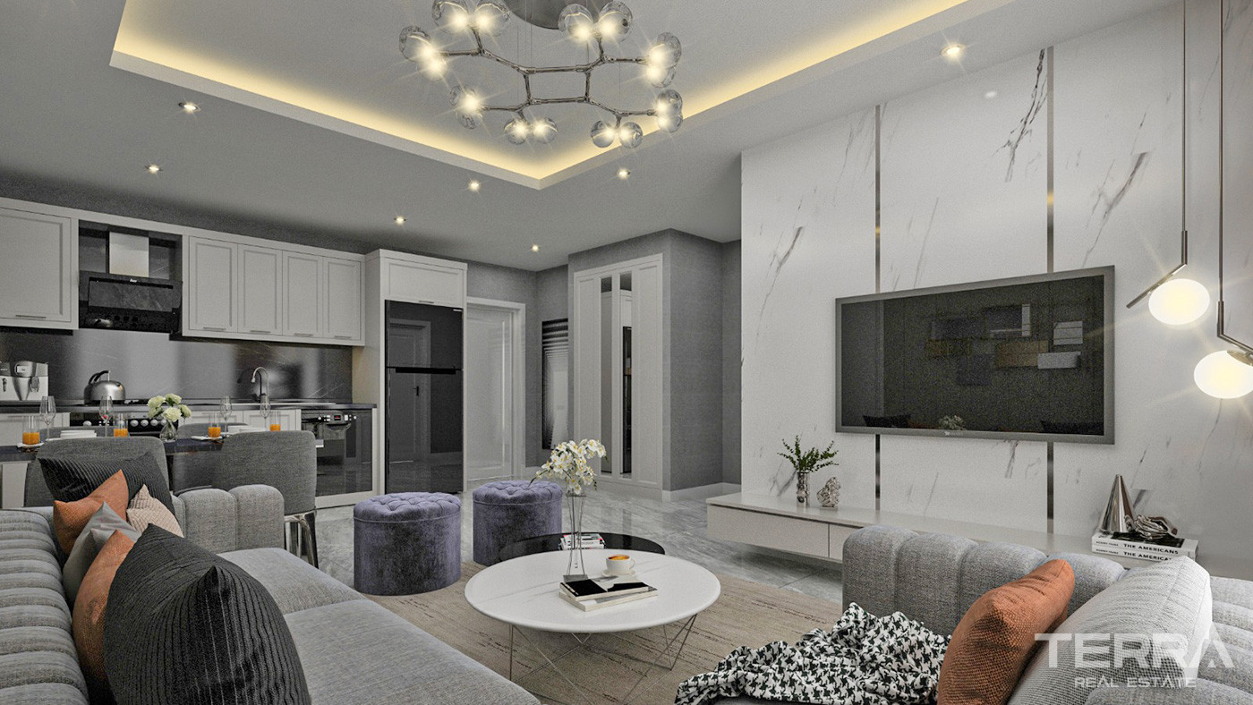 Well Located Apartments within Walking Distance of the Beach in Alanya - 73439