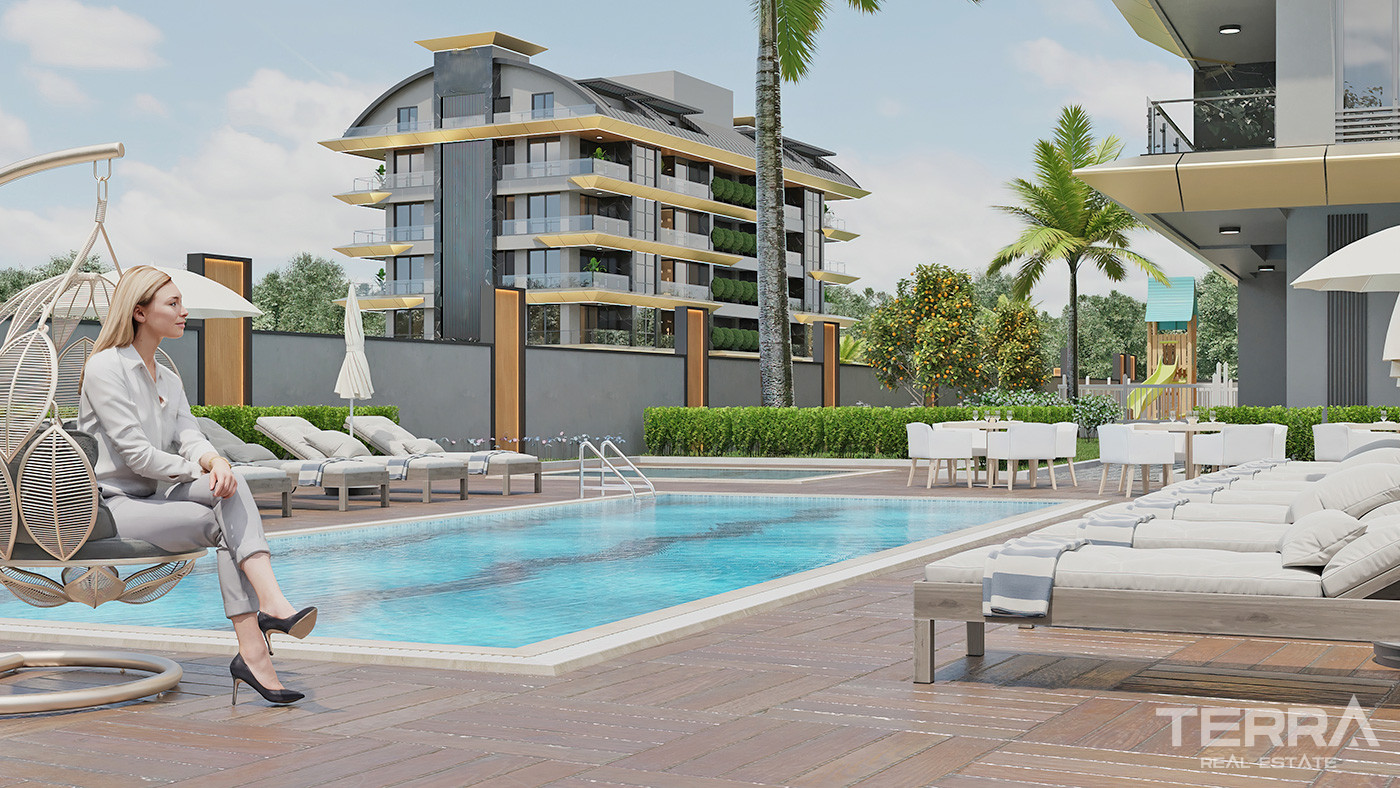 Luxury Alanya Flats within Walking Distance to the Beach in Kargıcak - 73468