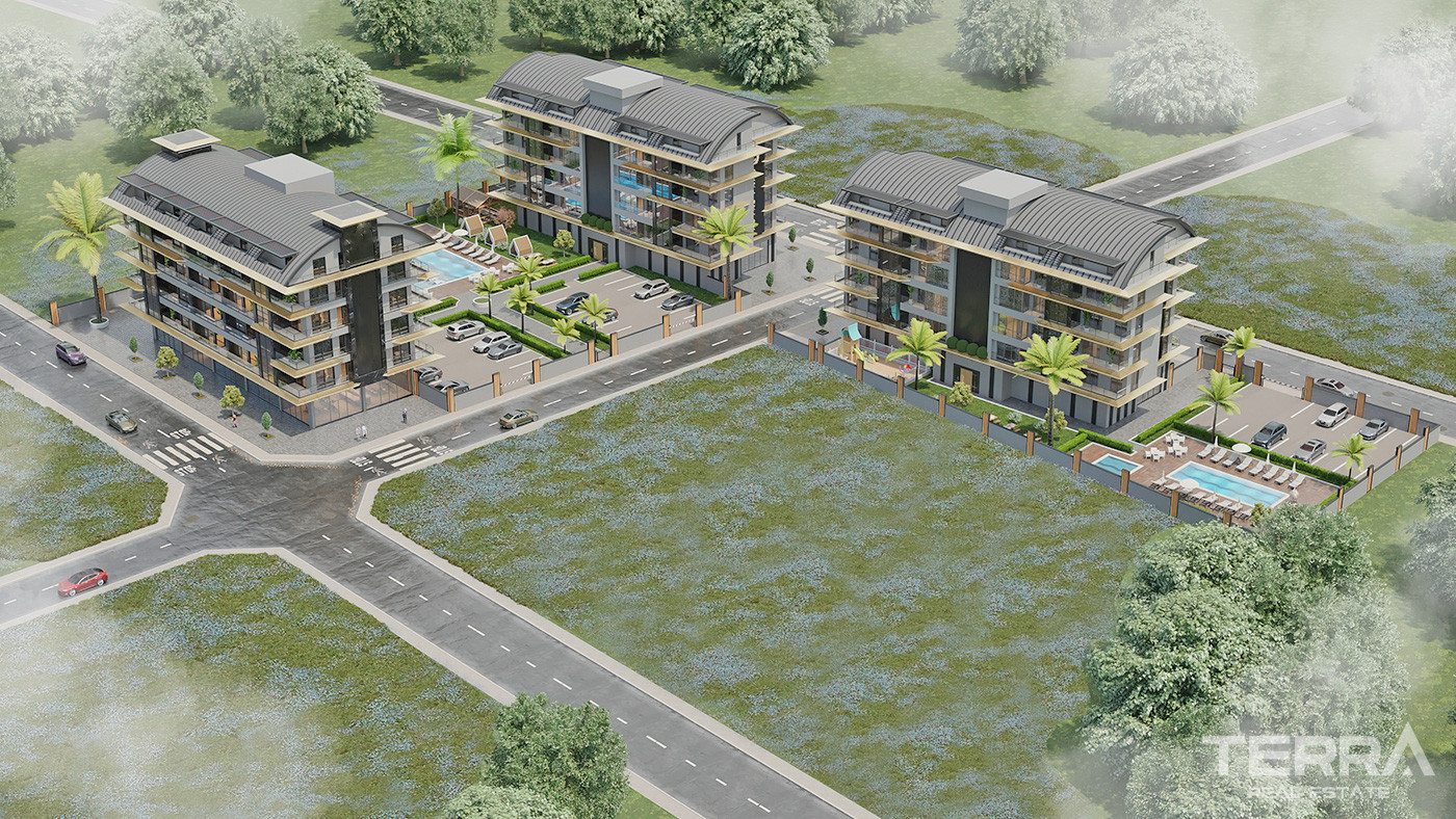Luxury Alanya Flats within Walking Distance to the Beach in Kargıcak - 73474
