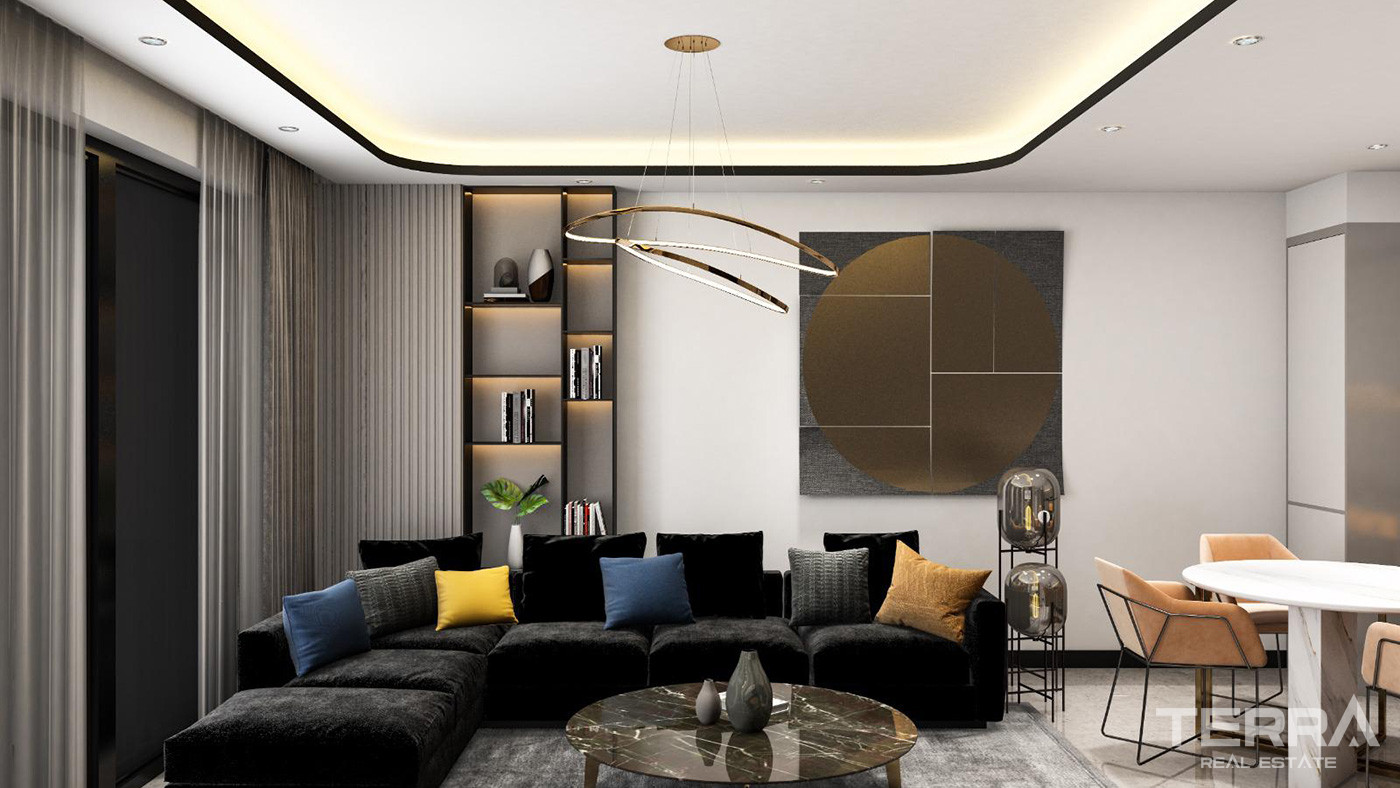 Luxury Alanya Apartments in Complex with Shuttle Service to the Beach - 73508
